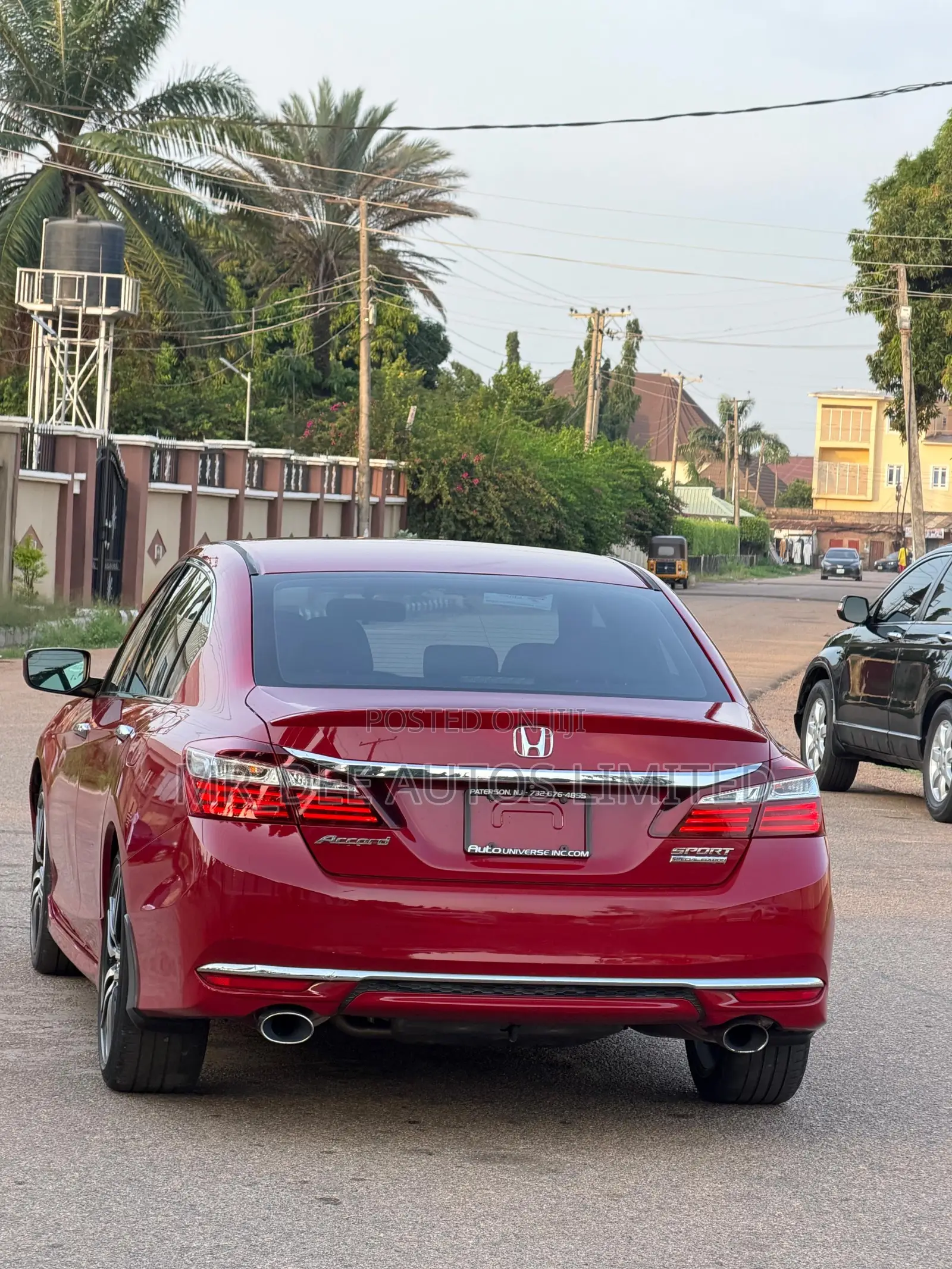 Honda Accord Sport SE 4dr Sedan FWD (2.4L 4cyl 2A) 2017 Red