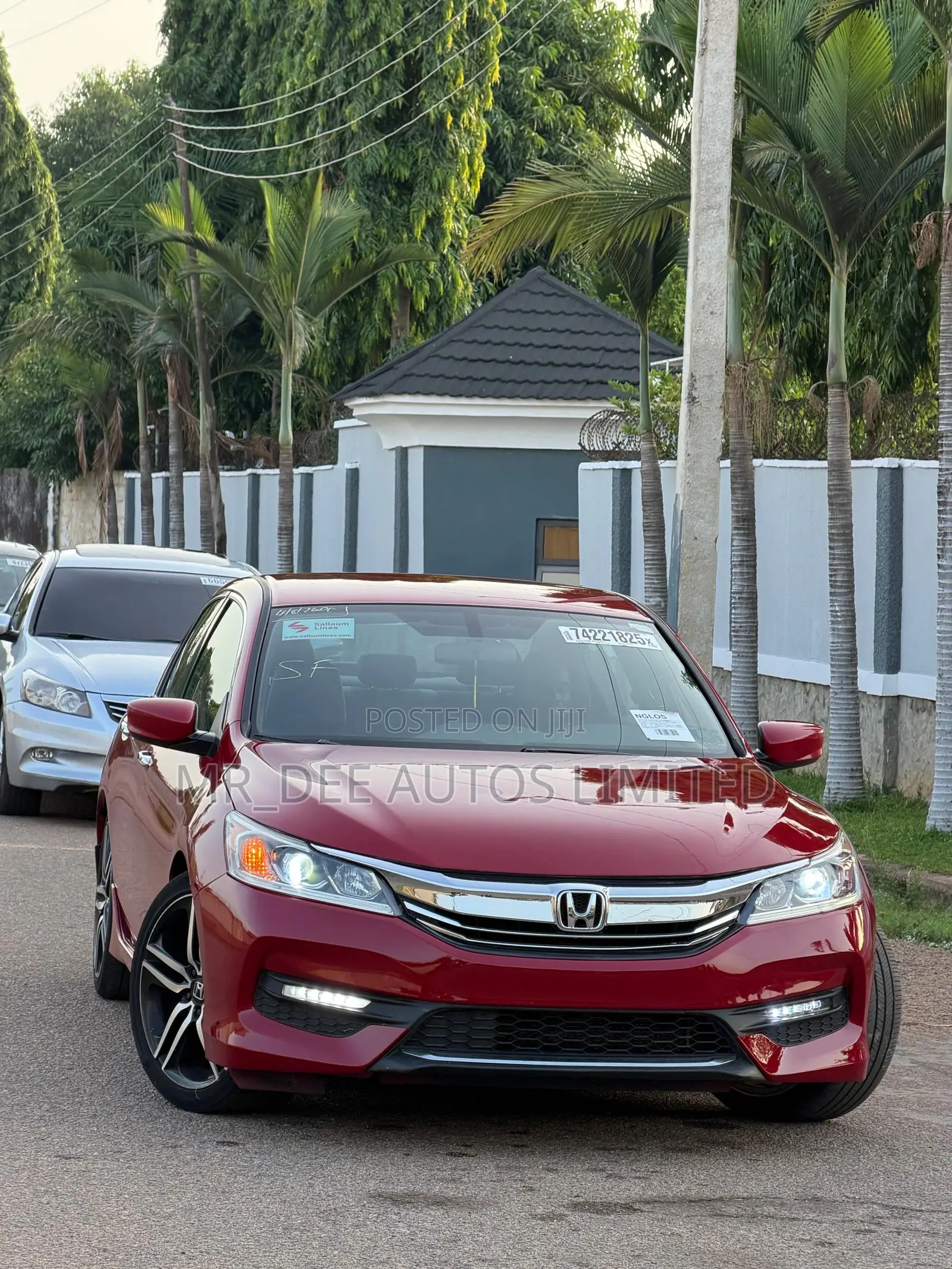Honda Accord Sport SE 4dr Sedan FWD (2.4L 4cyl 2A) 2017 Red