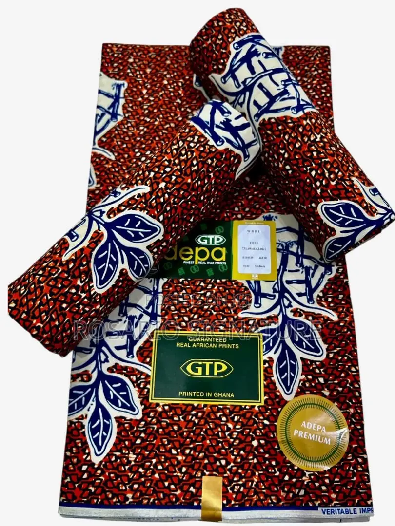 *Name:Gtp Adepa Wax* Quality:100% Cotton*