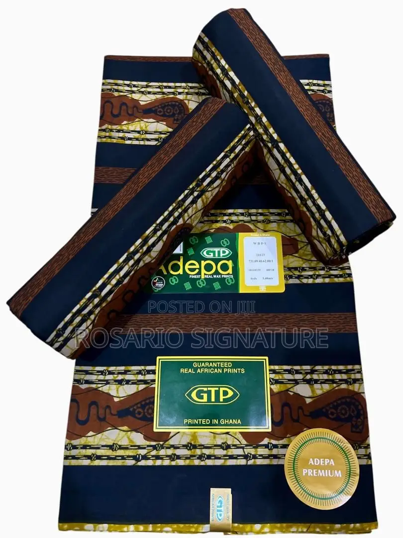 *Name:Gtp Adepa Wax* Quality:100% Cotton*
