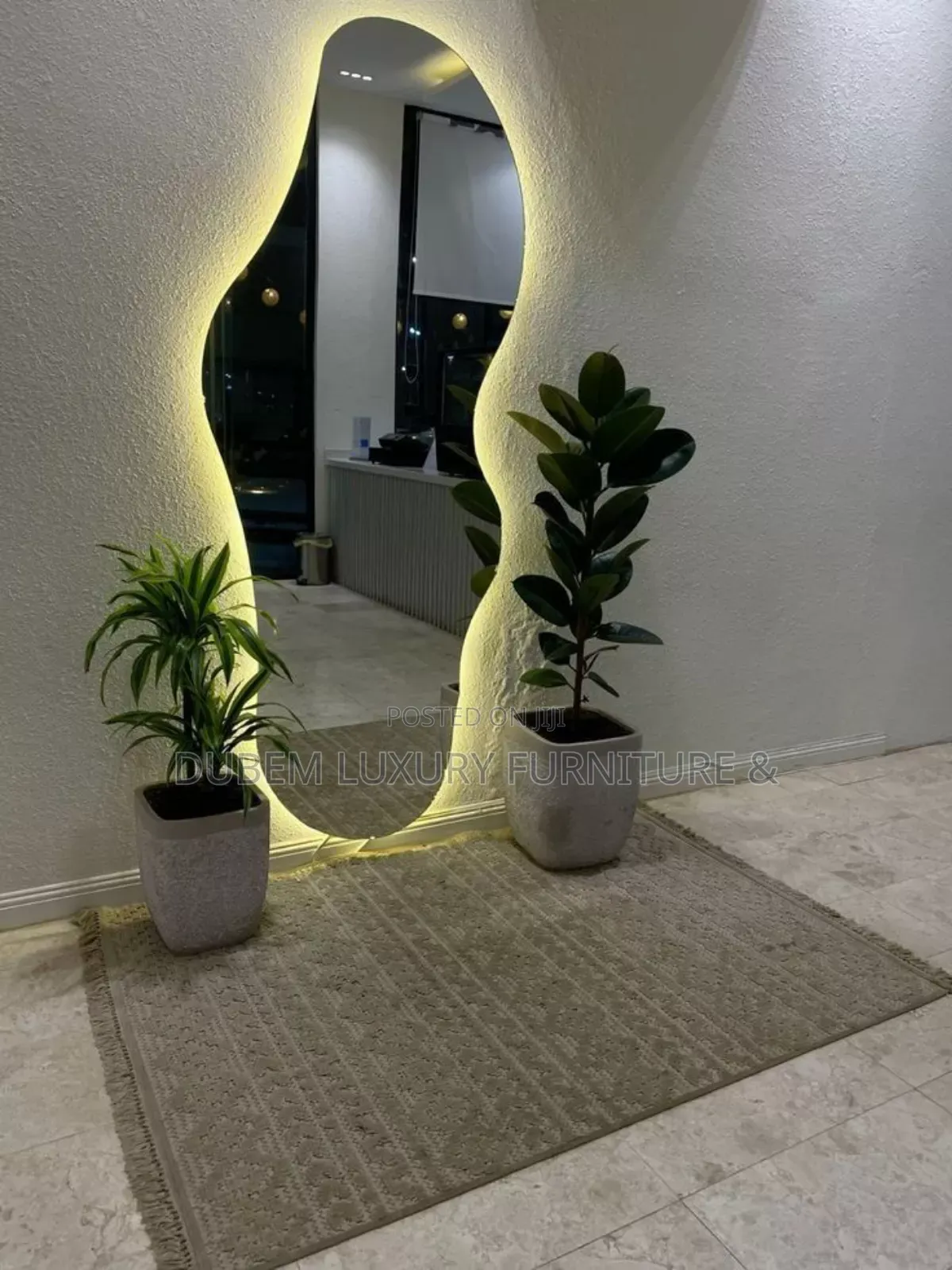 Premium Wall Mirror- With Light