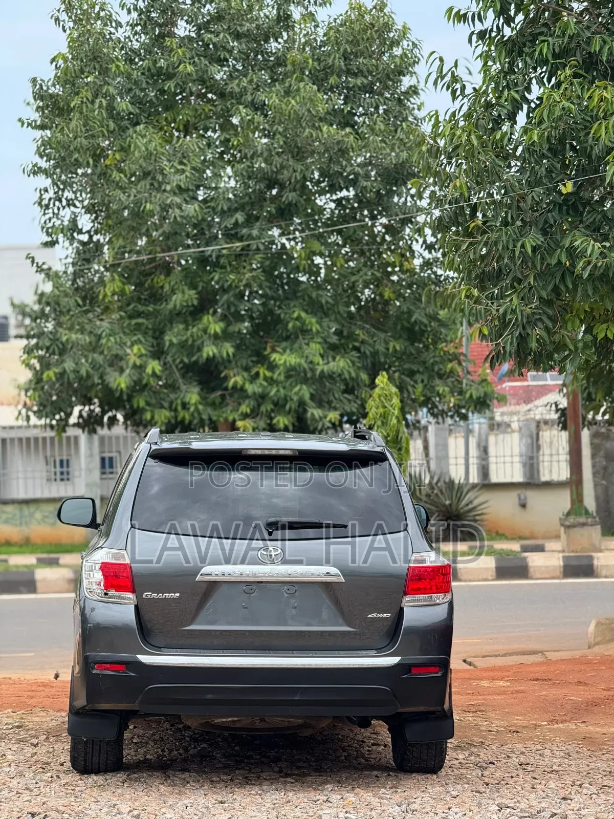 Toyota Highlander 2012 Gray