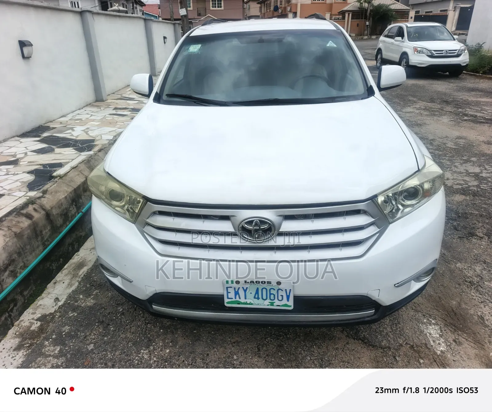 Toyota Highlander Limited 2009 White
