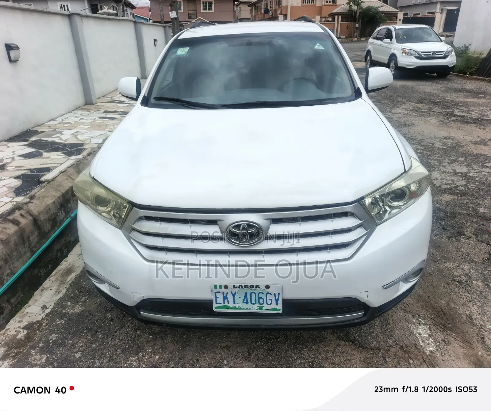 Toyota Highlander Limited 2009 White