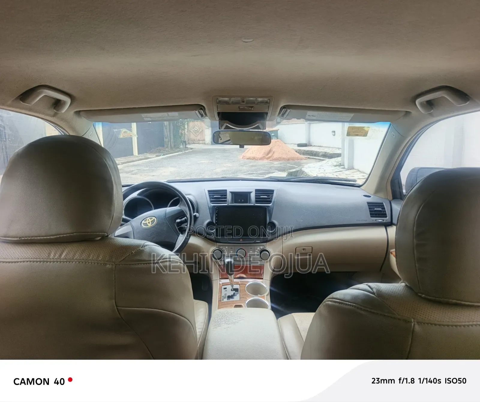 Toyota Highlander Limited 2009 White