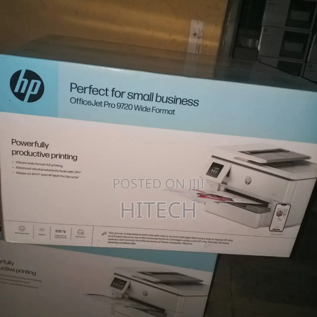 Hp Officejet Pro 9720 Wide Format All-in-One Series