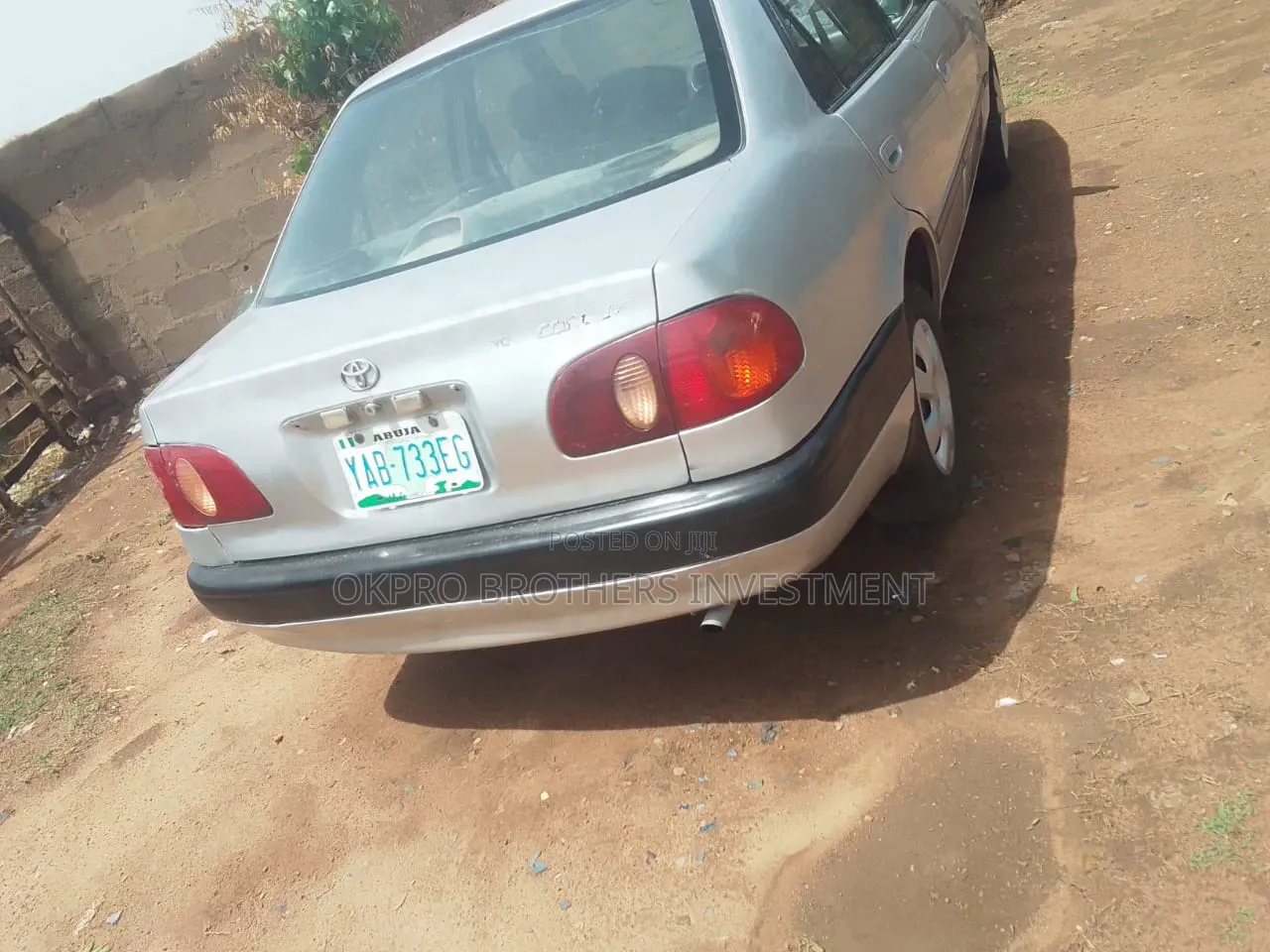 Toyota Corolla Sedan 1999 Silver