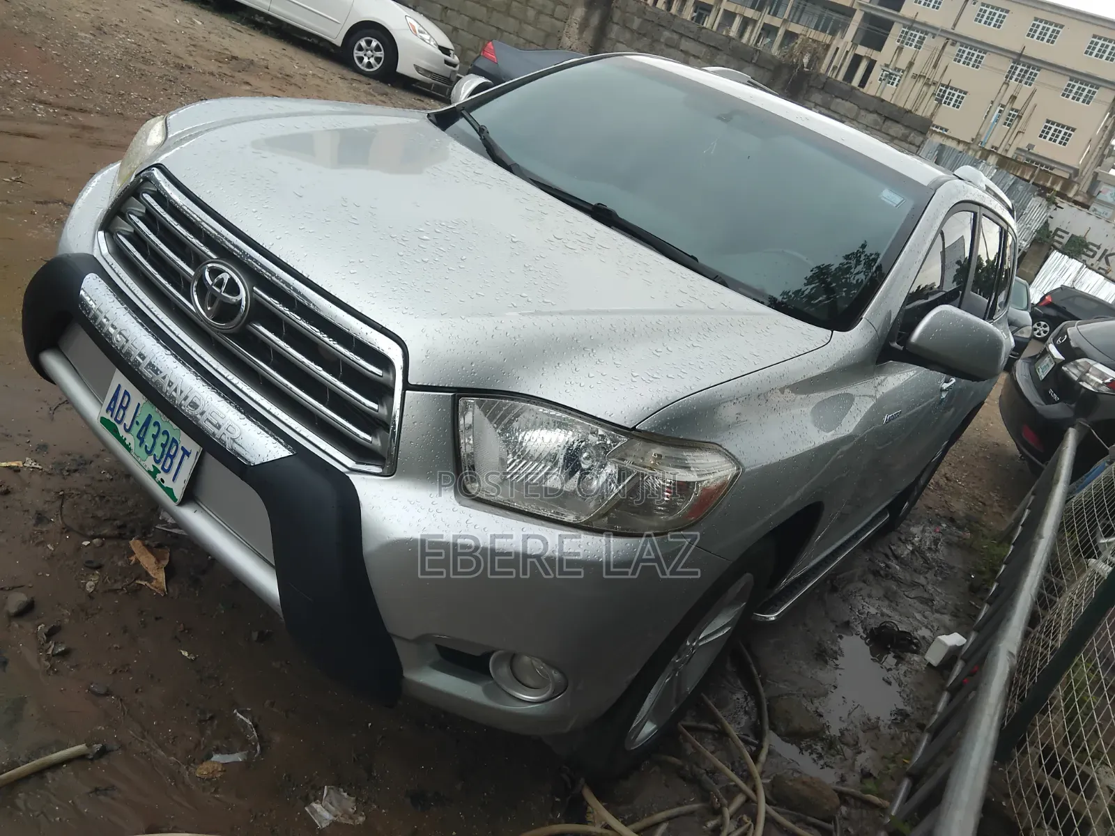 Toyota Highlander 2008 Gray