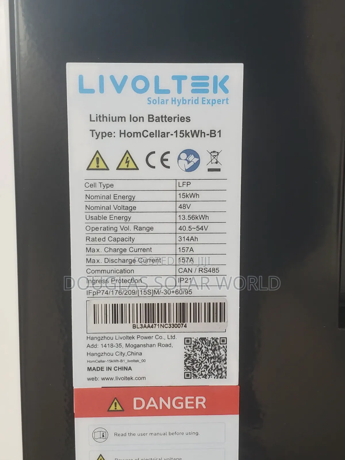 Livoltek 6.2kw/15kwh All-in-One Solar System (Solar Solution)
