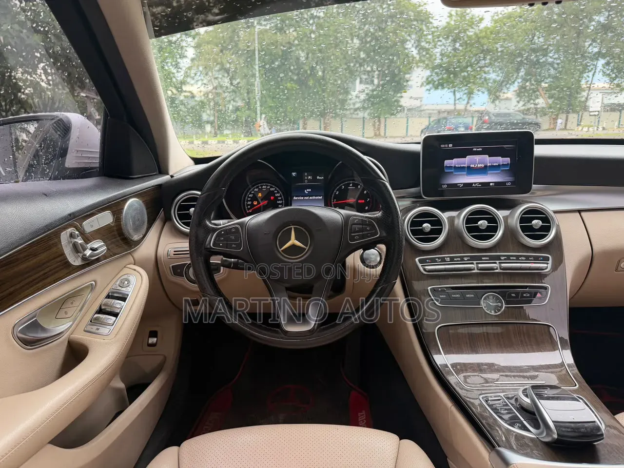 Mercedes-Benz C300 2016 White