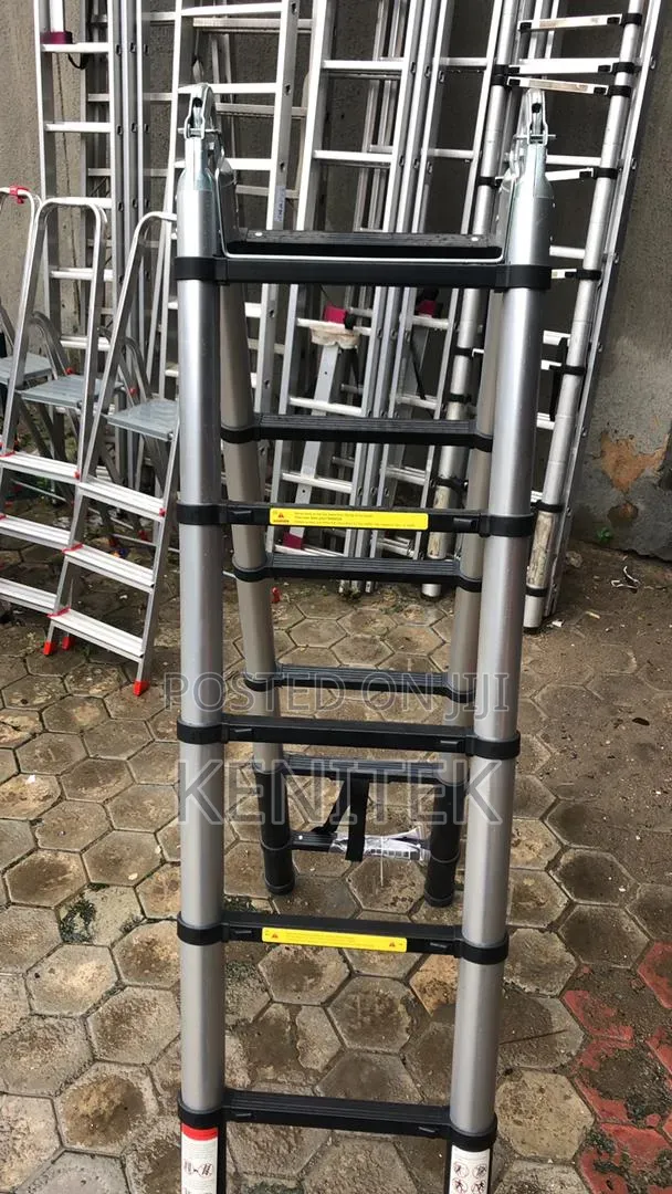Telescopic Extension Ladder (Collapsible Aluminum Ladder)