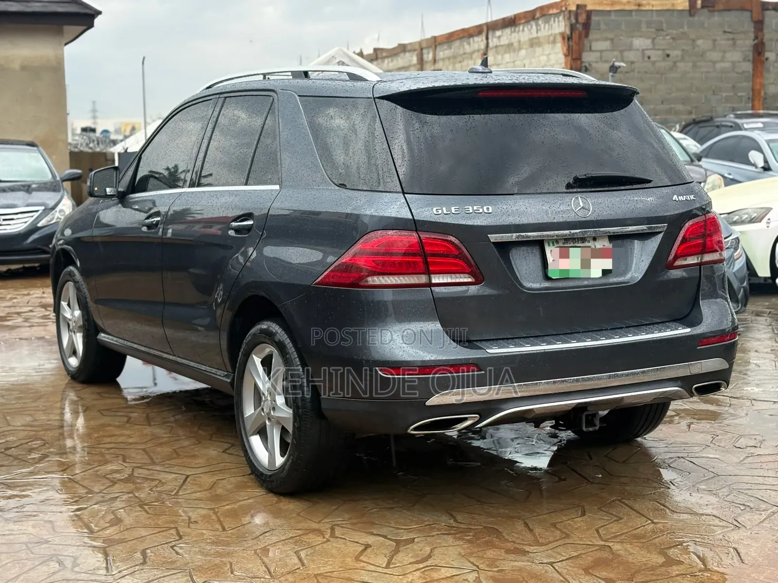 Mercedes-Benz GLE-Class GLE 350d 4MATIC 2016 Blue