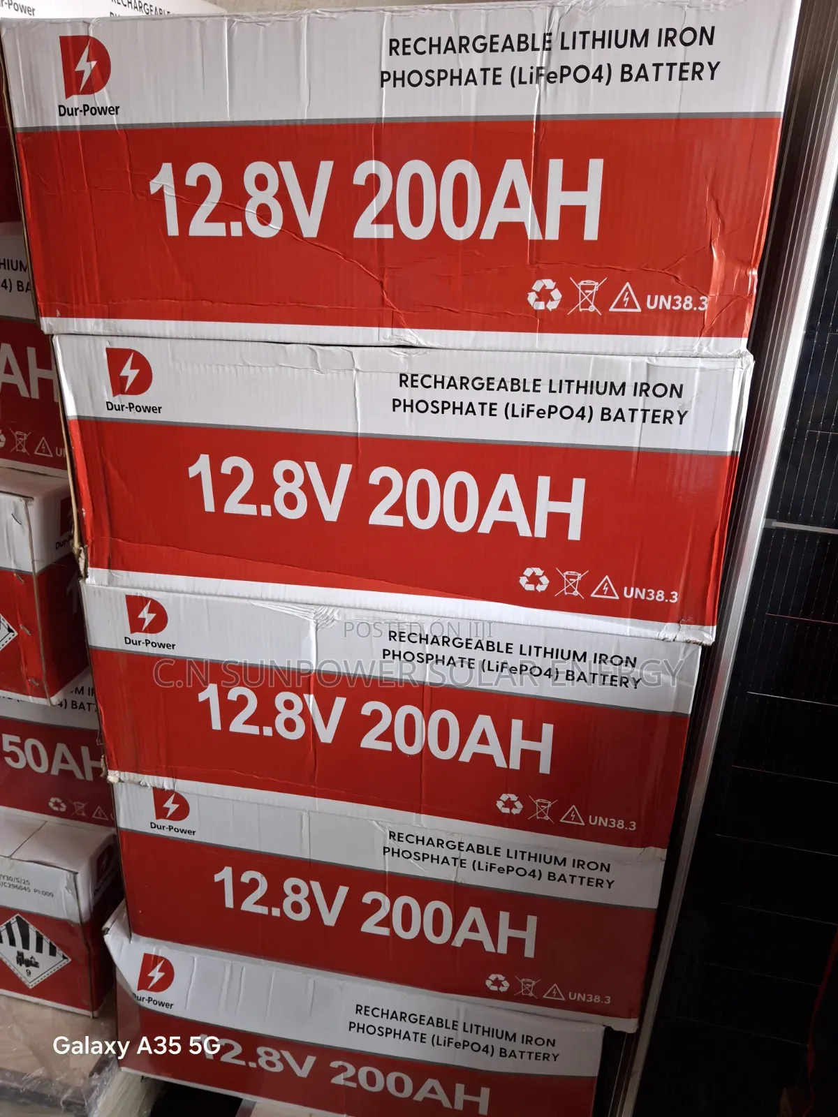 200ahs/12v Dur-Power Lithium-Iron Phosphate Energy Storage Battery