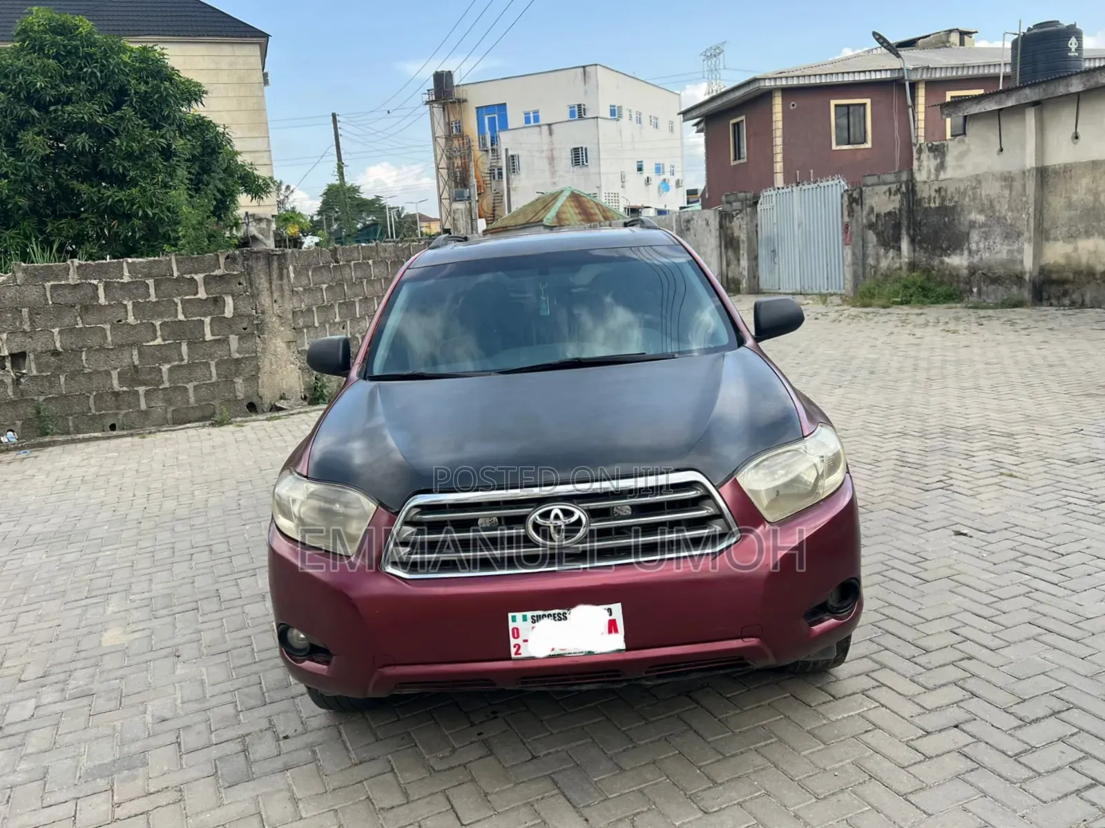 Toyota Highlander 2008 Red