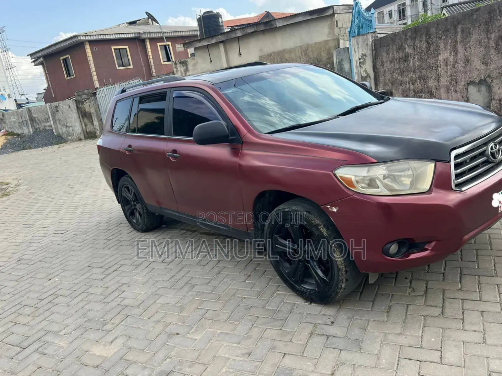 Toyota Highlander 2008 Red