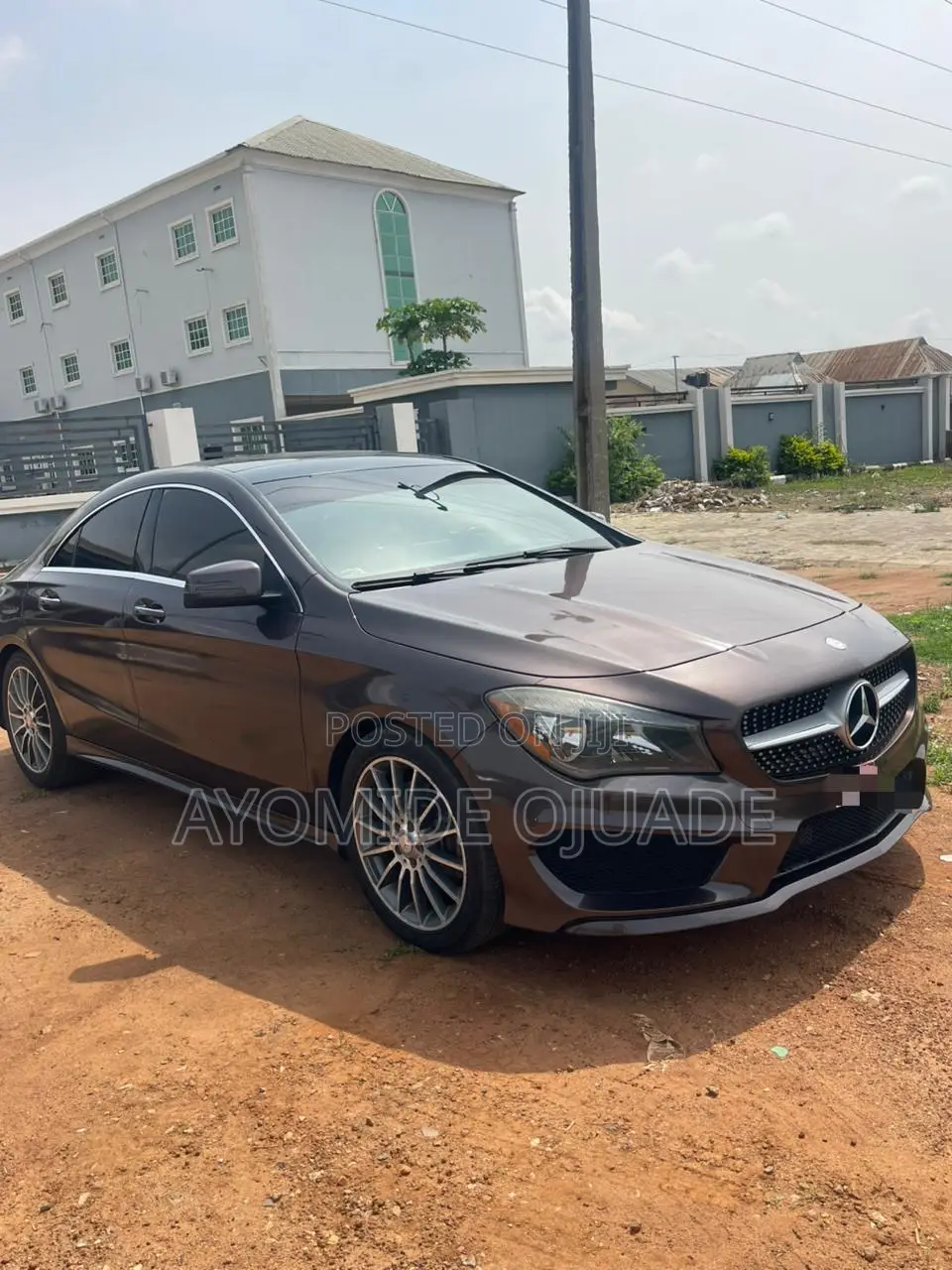 Mercedes-Benz CLA-Class 2016 Brown
