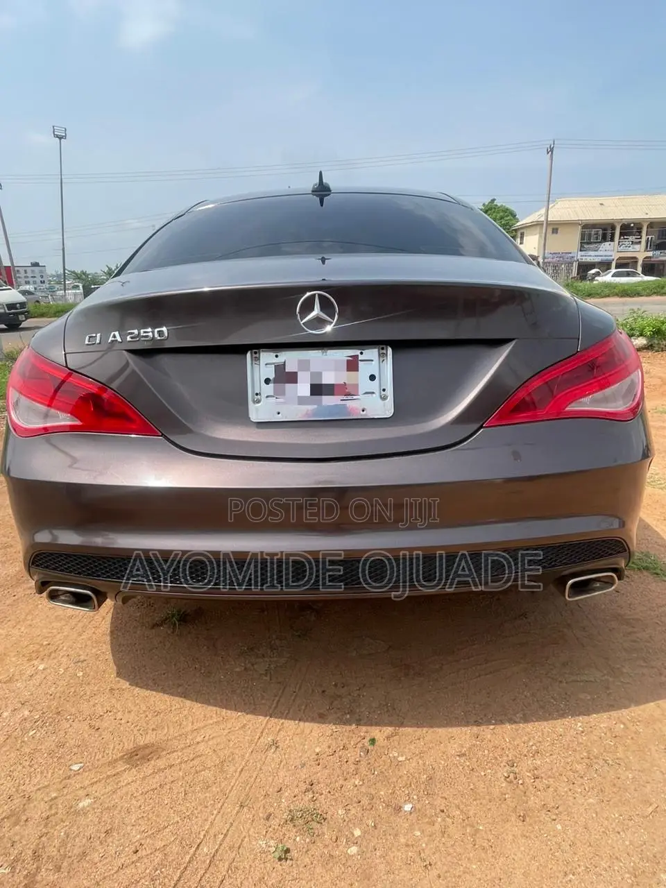 Mercedes-Benz CLA-Class 2016 Brown