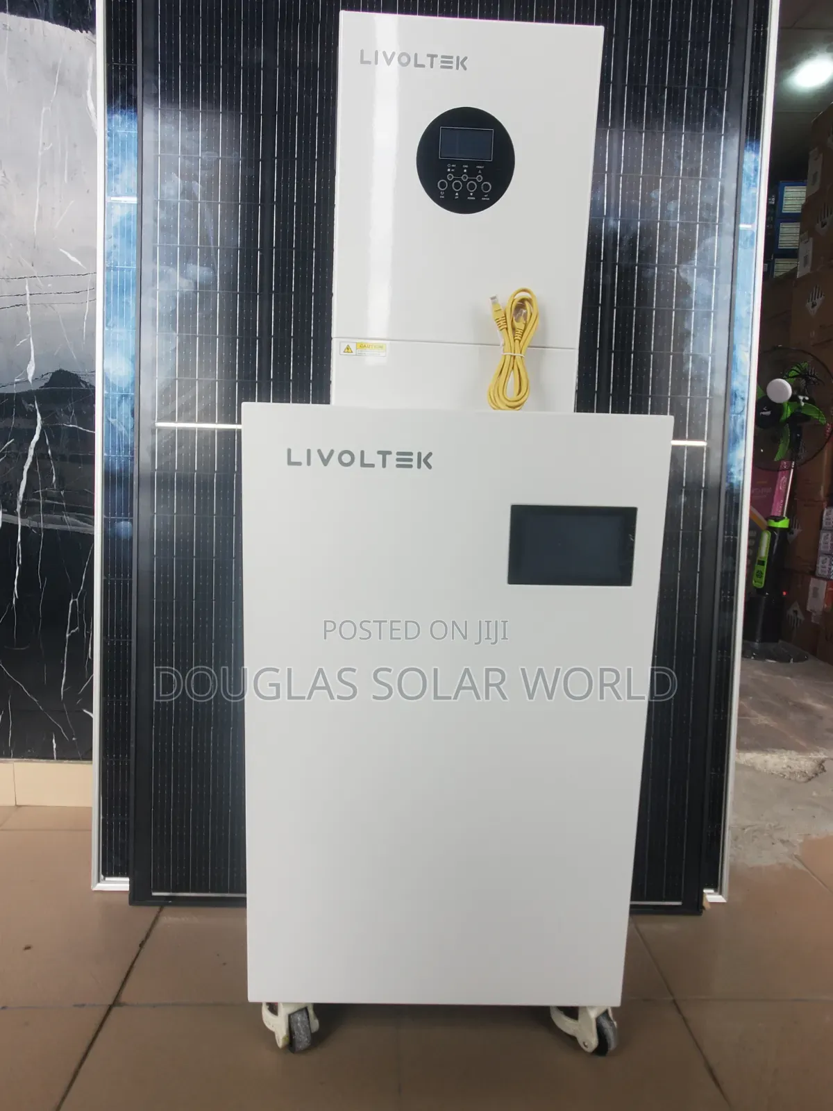 Livoltek 6.2kw Hybrid Inverter/15kwh Lithium Battery Solar System