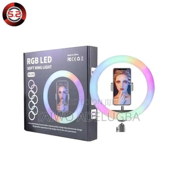 18 Inches RGB Led Ring Light With Tripod