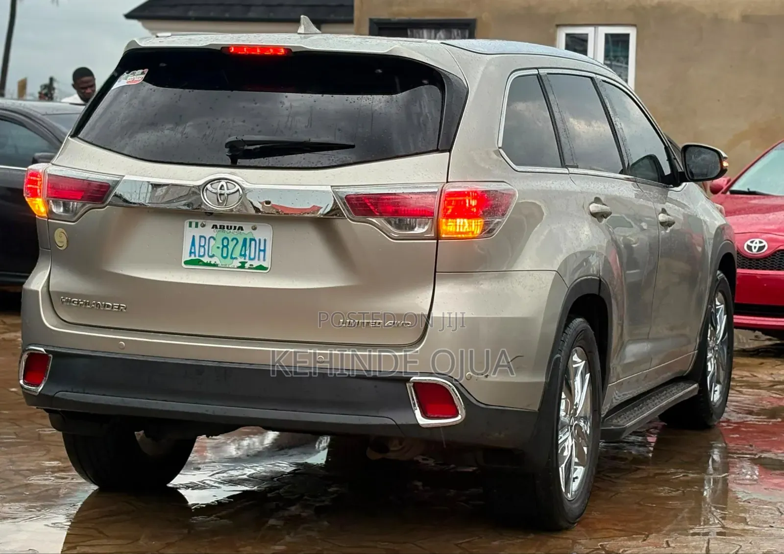Toyota Highlander Limited V6 4x4 (3.5L 6cyl 6A) 2016 Gold