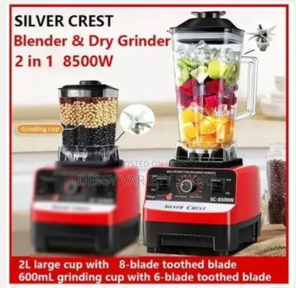 Silver Crest 2l Industrial 8500w Blender