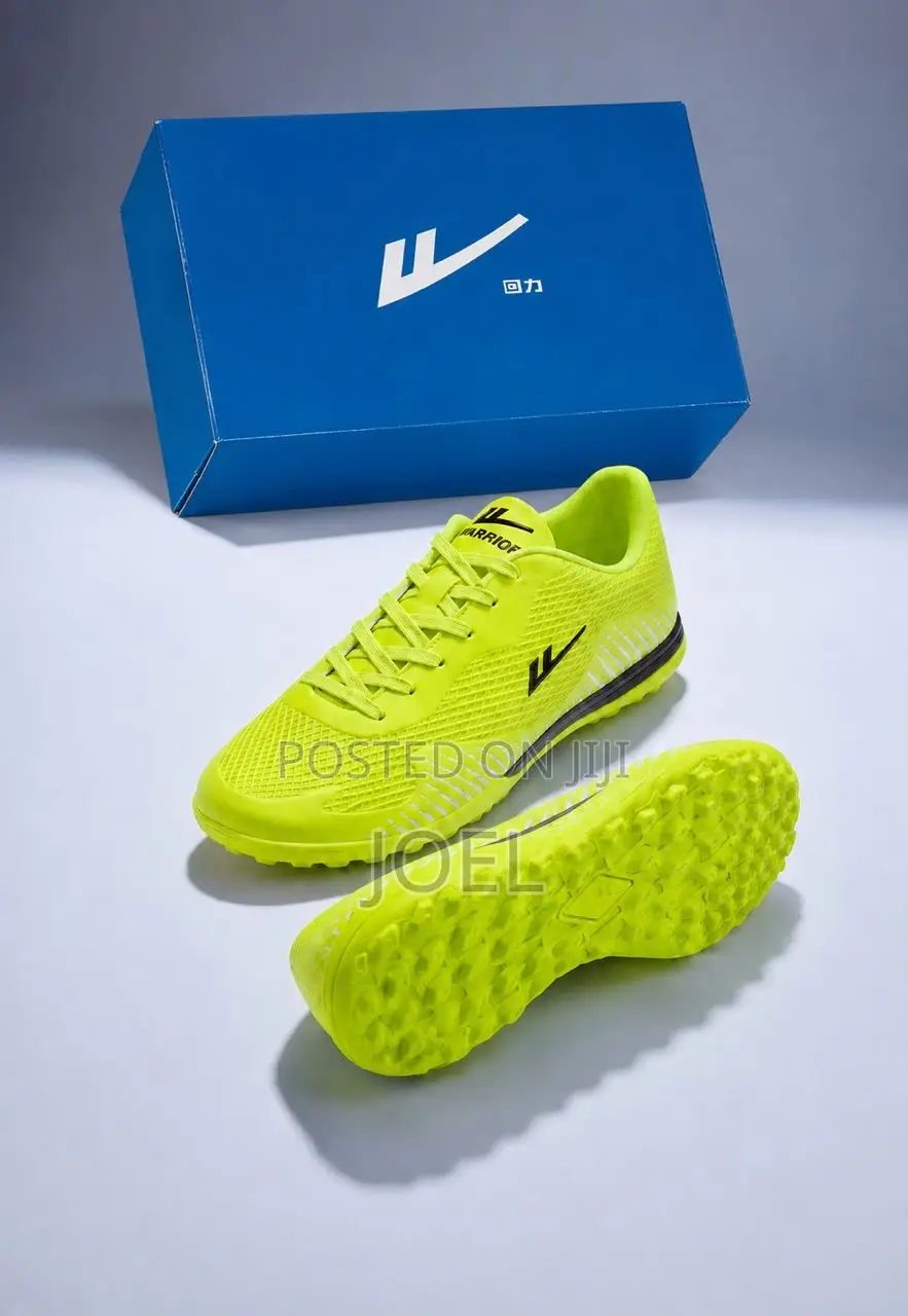 Warrior Lime Green Turf Soccer Shoes