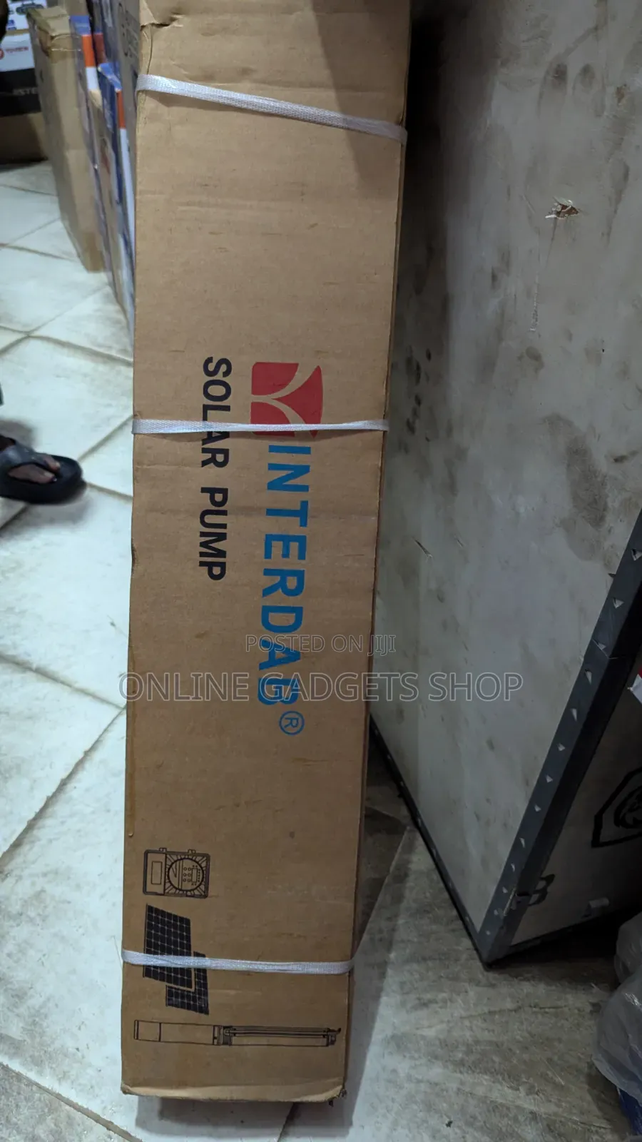 1hp Interdab Dc Solar Submersible Water Pump