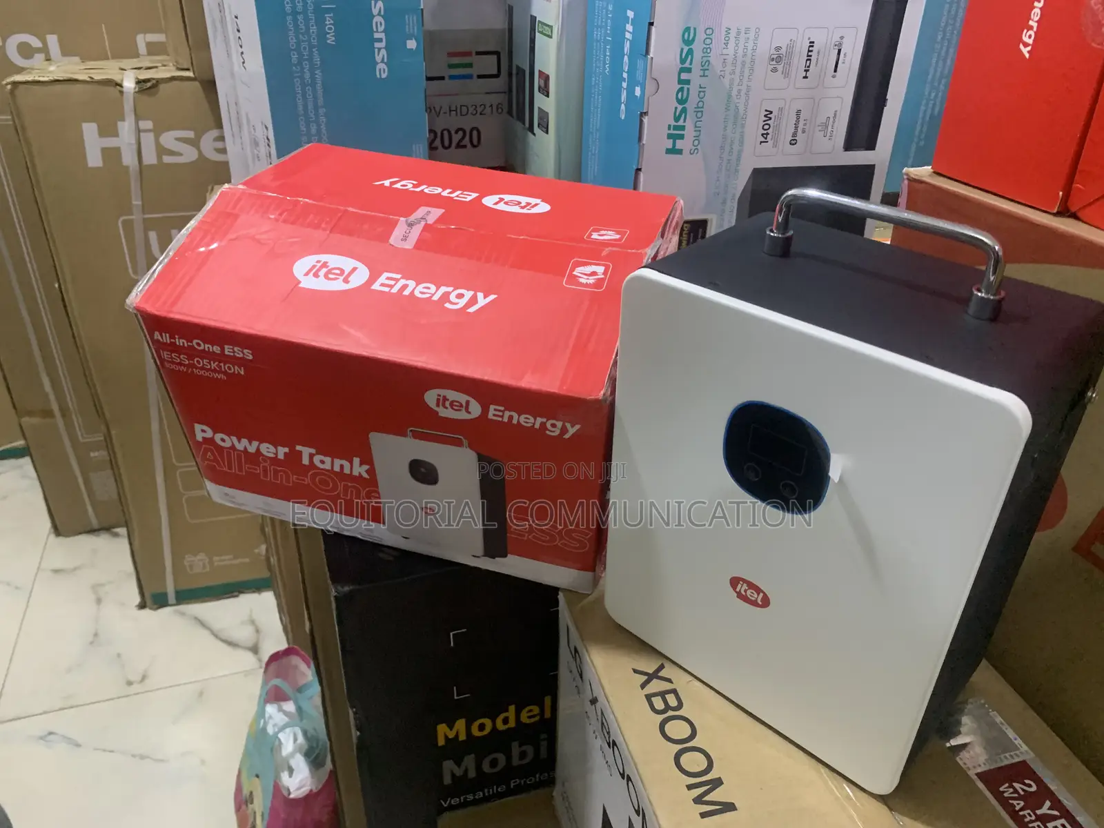 Itel Powertank for Off-Grid Power Needs