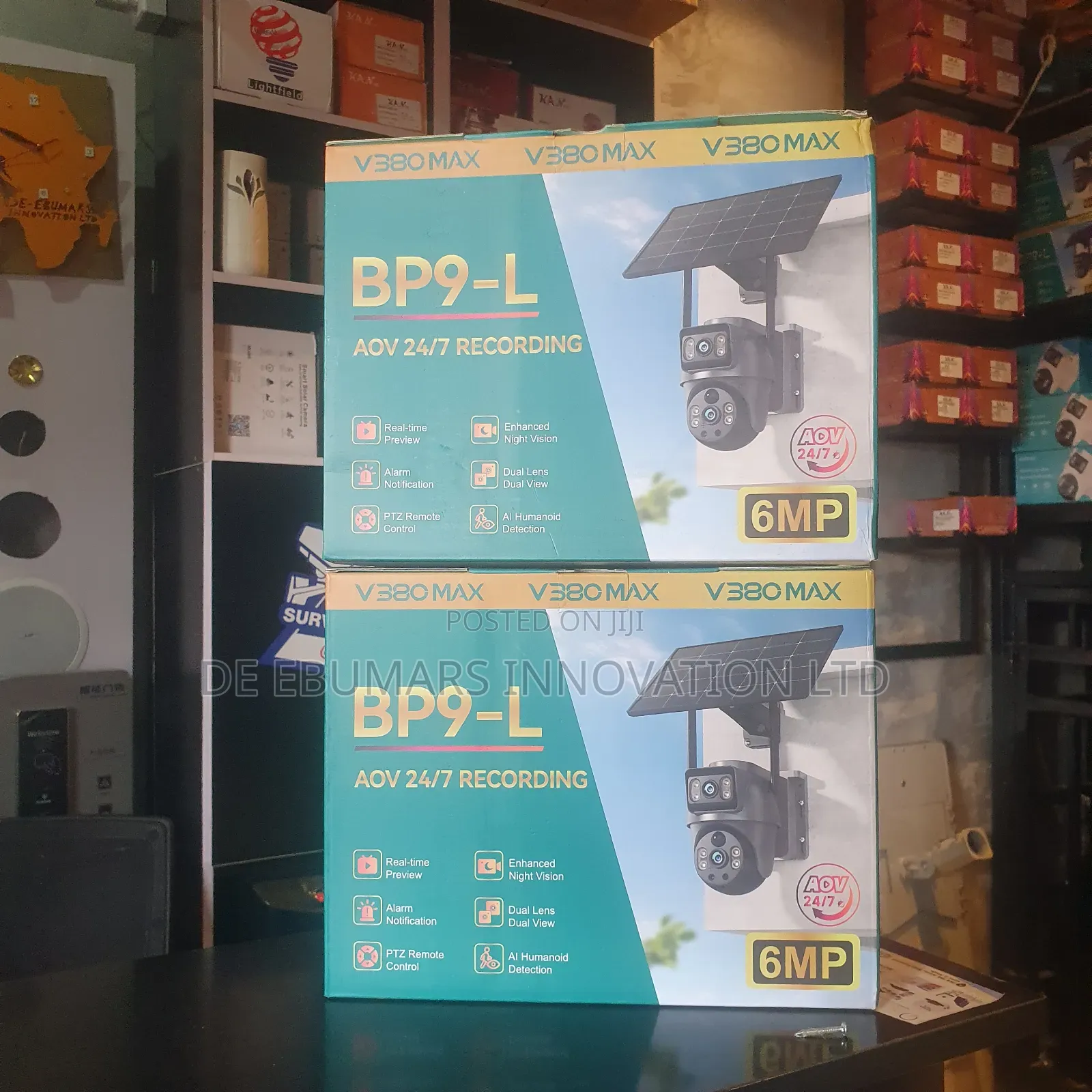 4g Dual Lens Solar PTZ Camera V380max