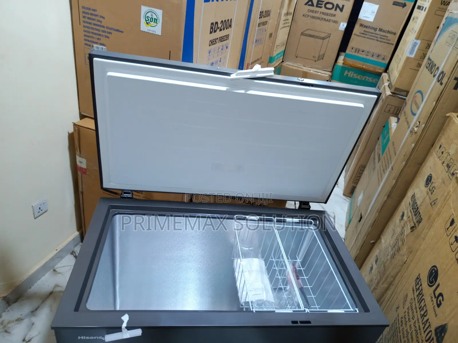 Durable Anti-Rust Design: Hisense 250l Chest Freezer