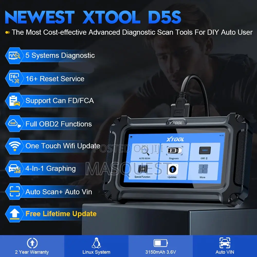 Xtool D5s Car Scanner