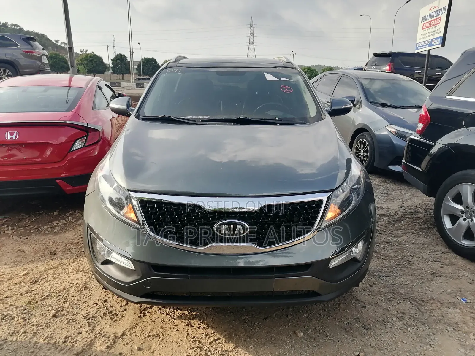 Kia Sportage EX 4dr SUV AWD (2.4L 4cyl 6A) 2015 Gray