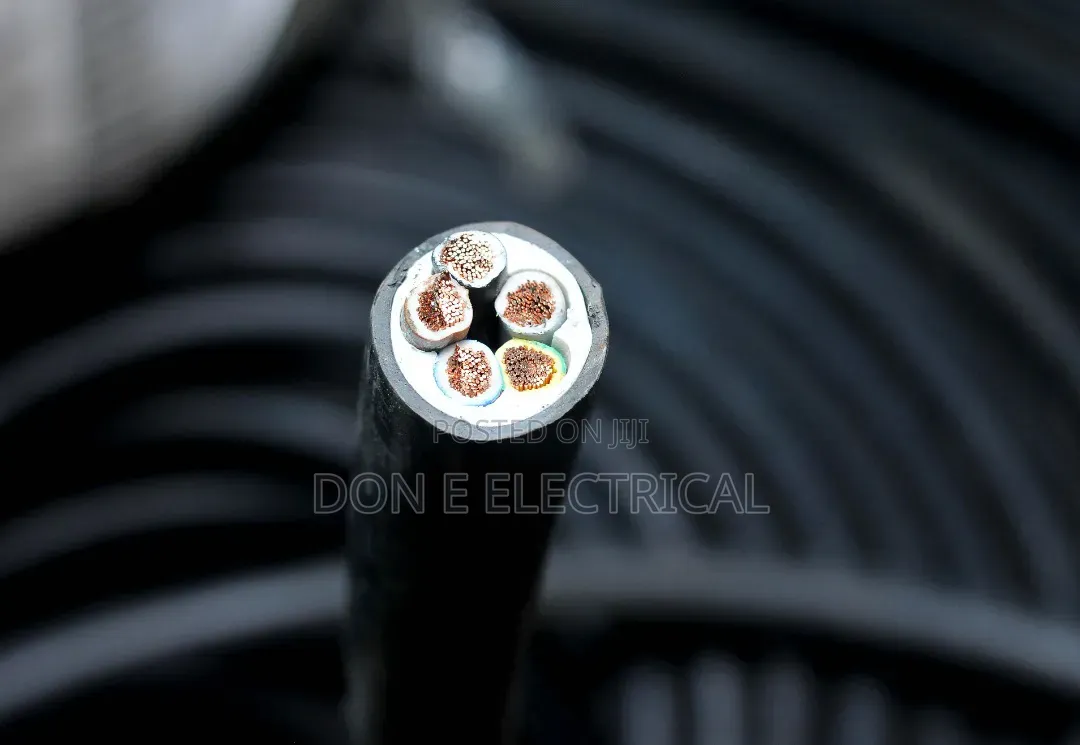 10mm 5core Dc Flexible Cable Pure Copper