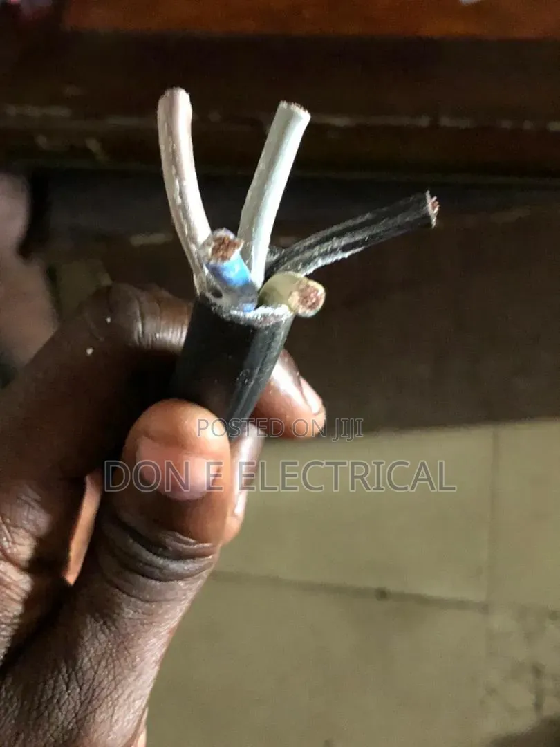 10mm 5core Dc Flexible Cable Pure Copper