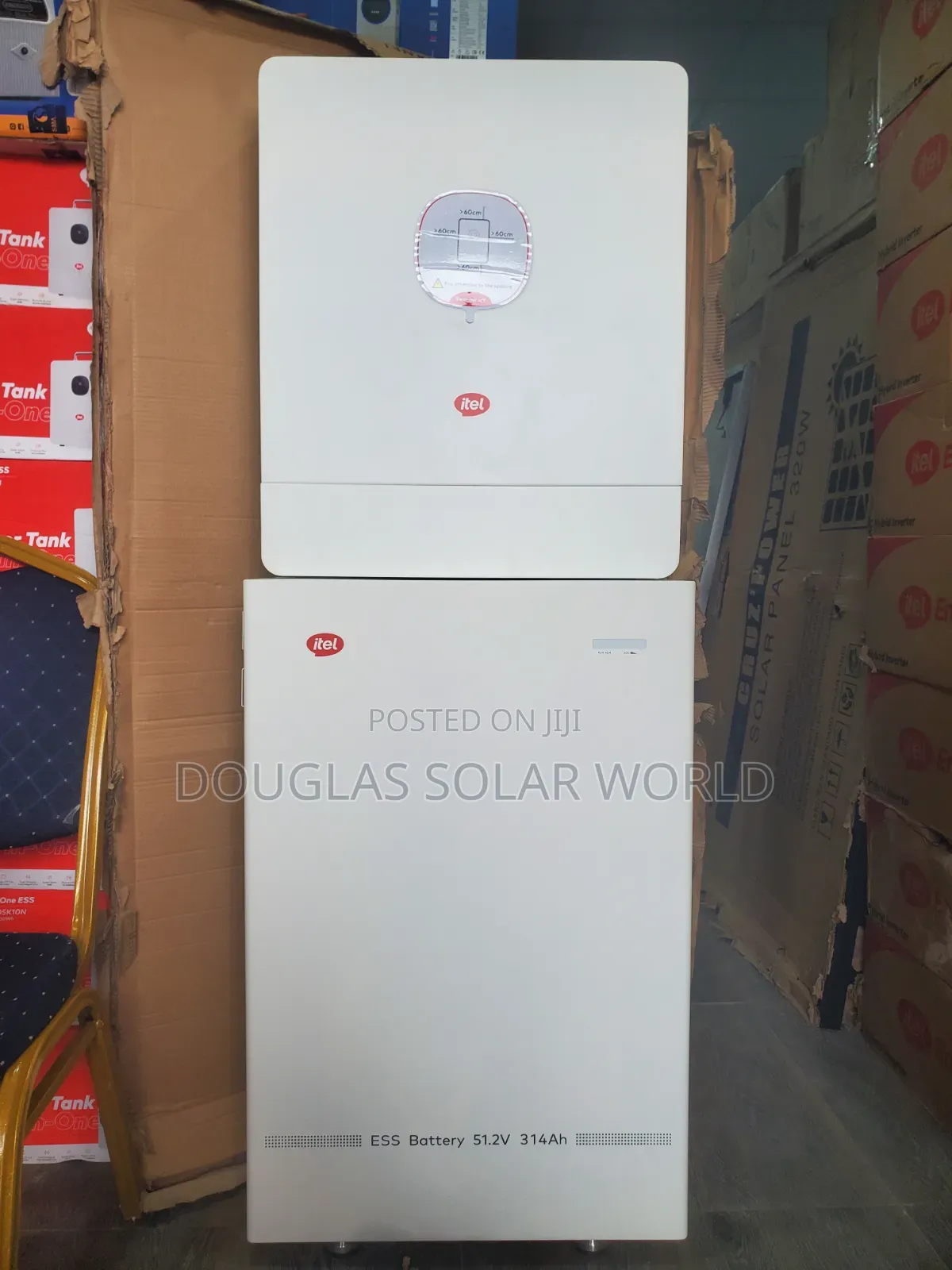 Itel Energy 12kw/16kwh All-in-One Inverter/Solar System