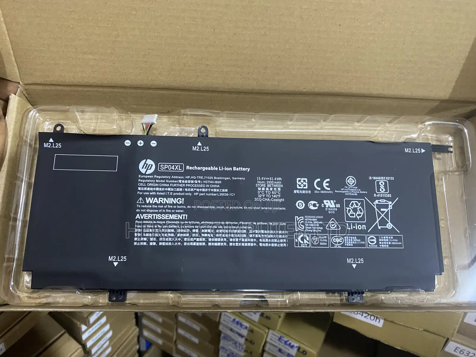 Sp04 Original Hp Battery