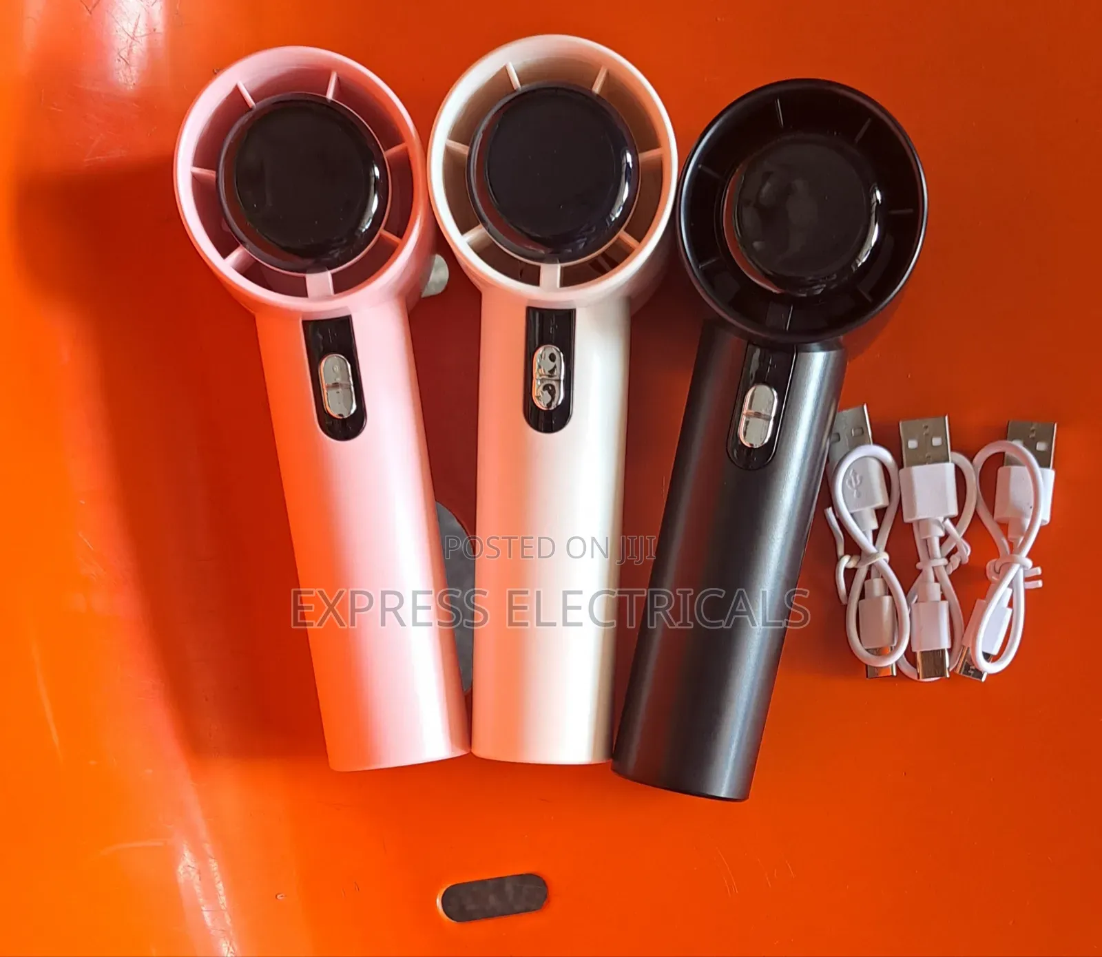 Digital Display High-Speed Handheld Fan - Type C- Portable Mini Fan