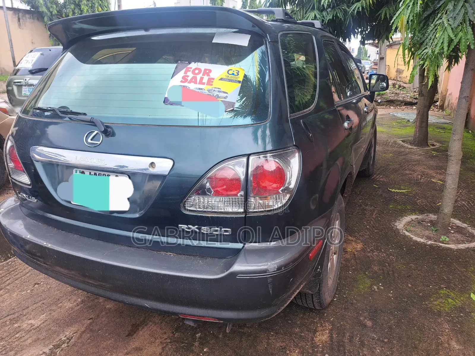 Lexus RX 300 4WD 2001 Green