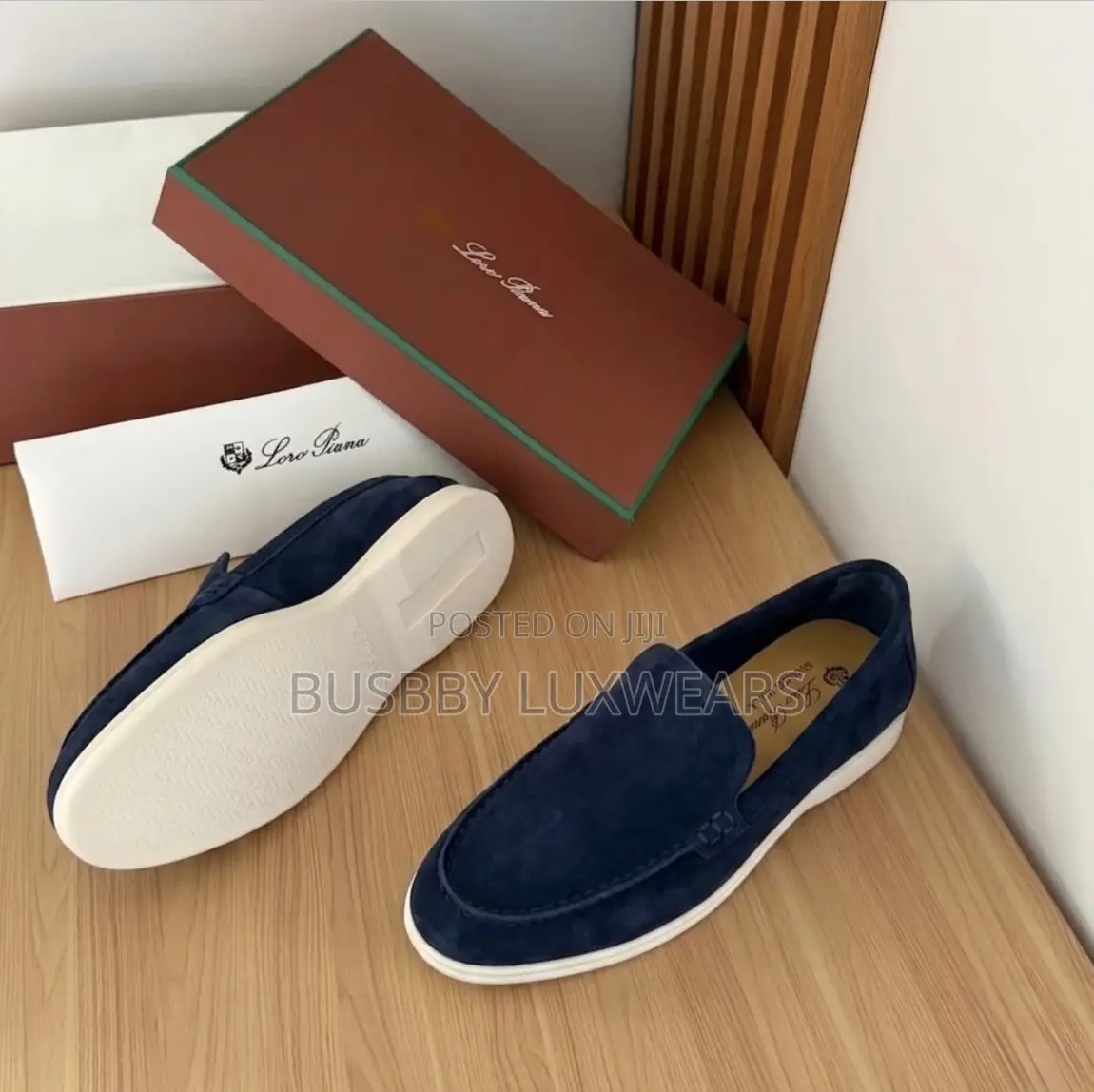 Loro Piana Summer Walk Suede Loafers