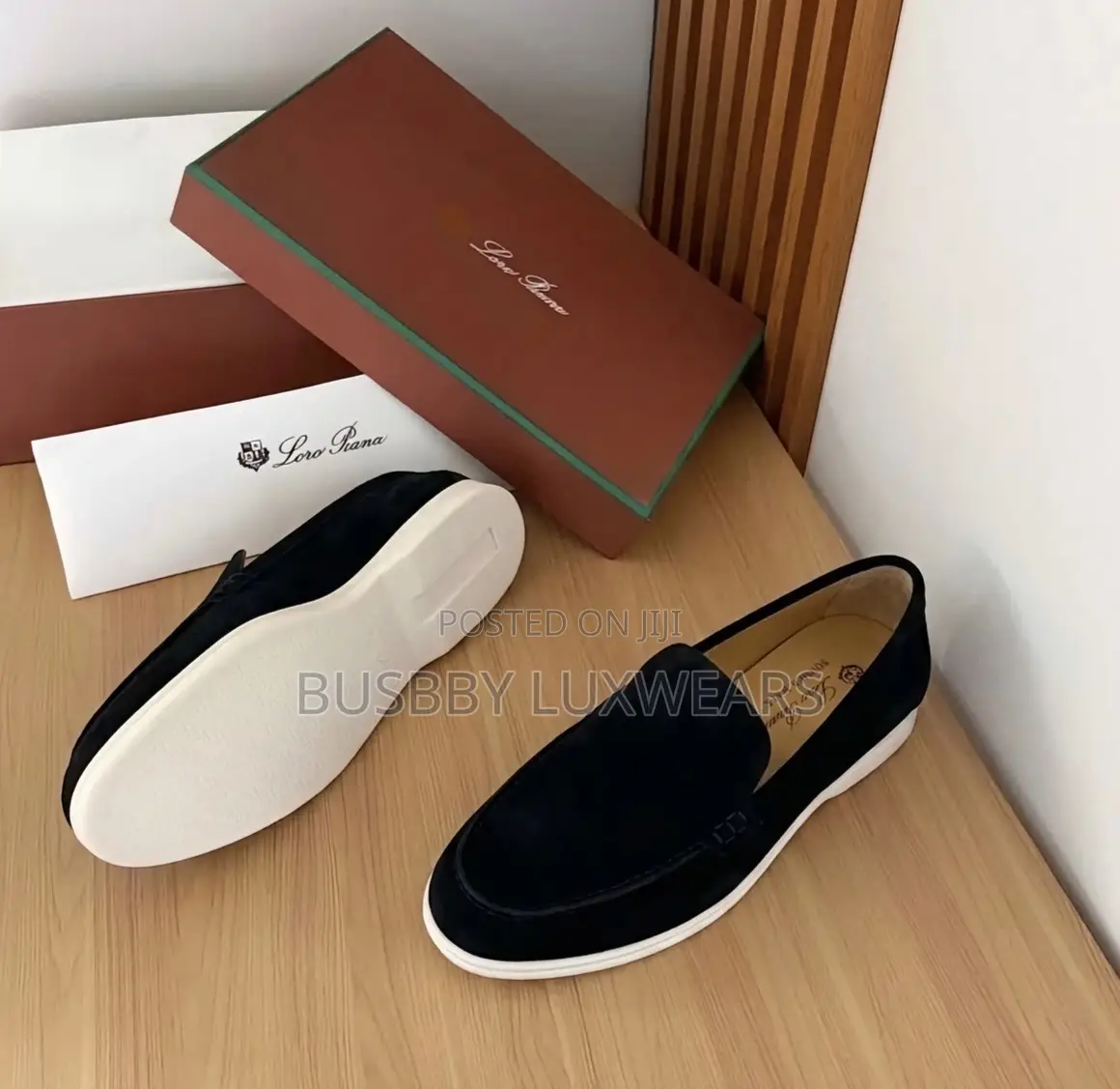 Loro Piana Summer Walk Suede Loafers