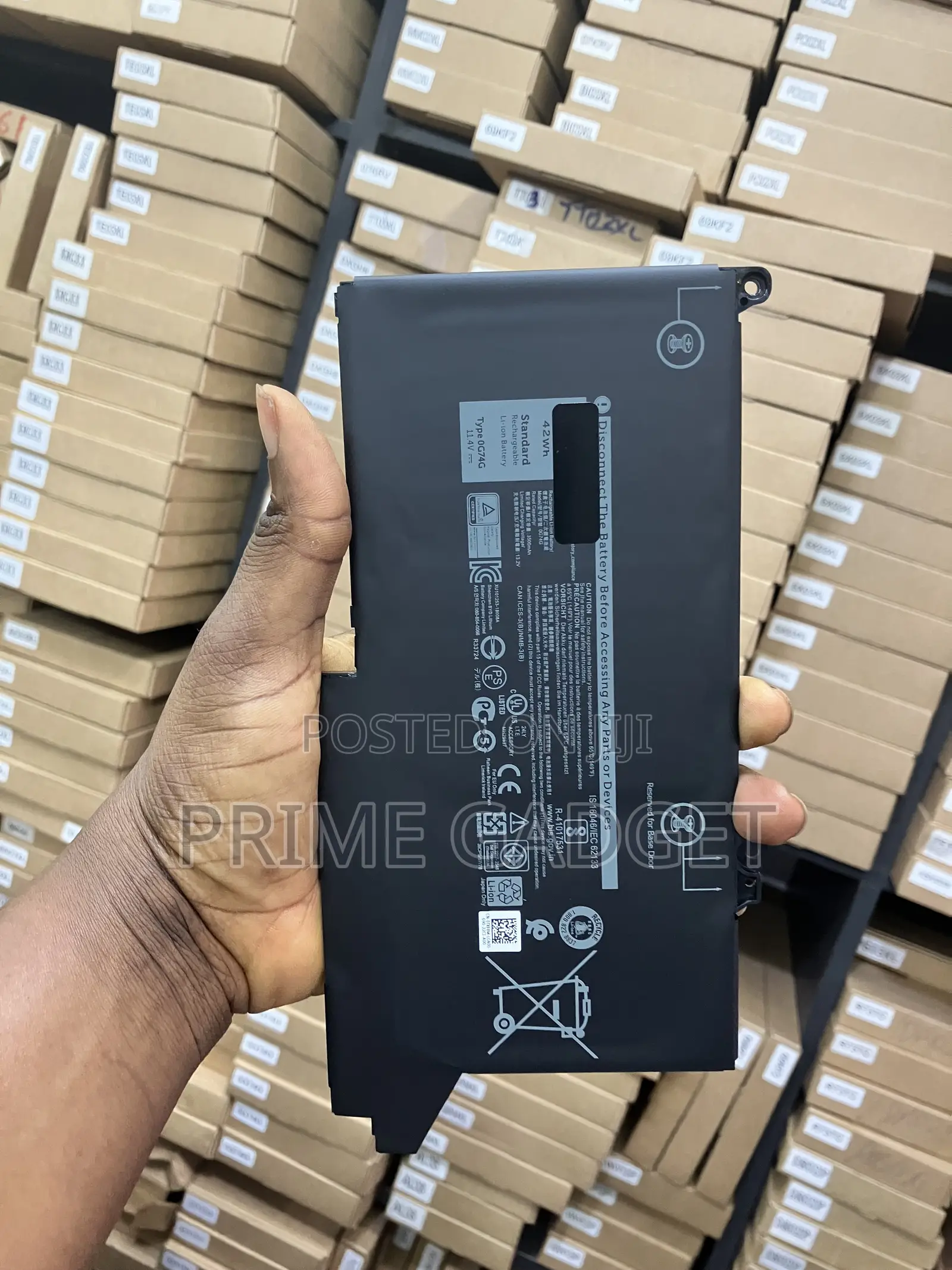 0g74g for Dell Latitude 5300 5310 7300 7400 Series