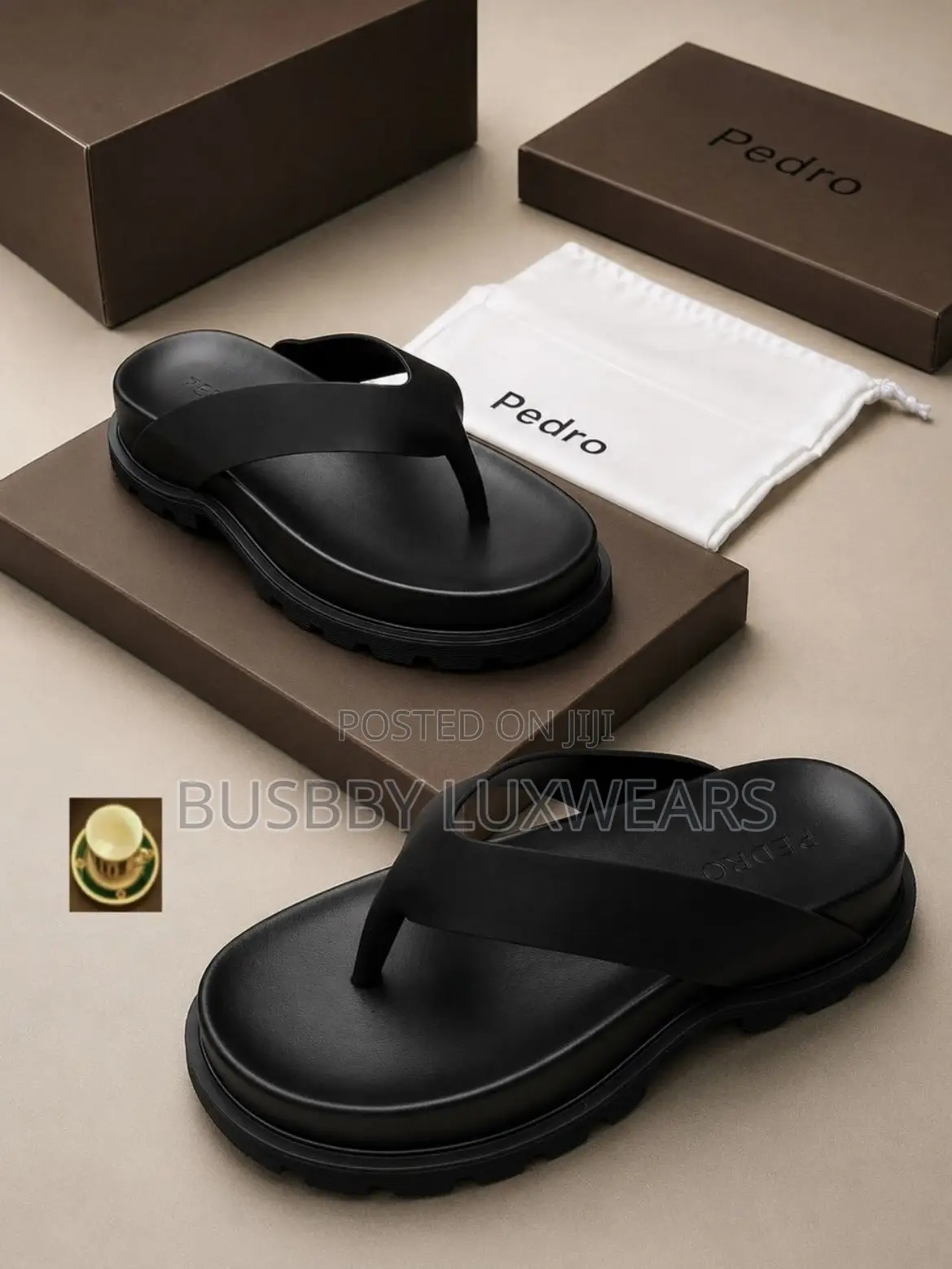 Pedro Men’S Chunky Slippers for Men