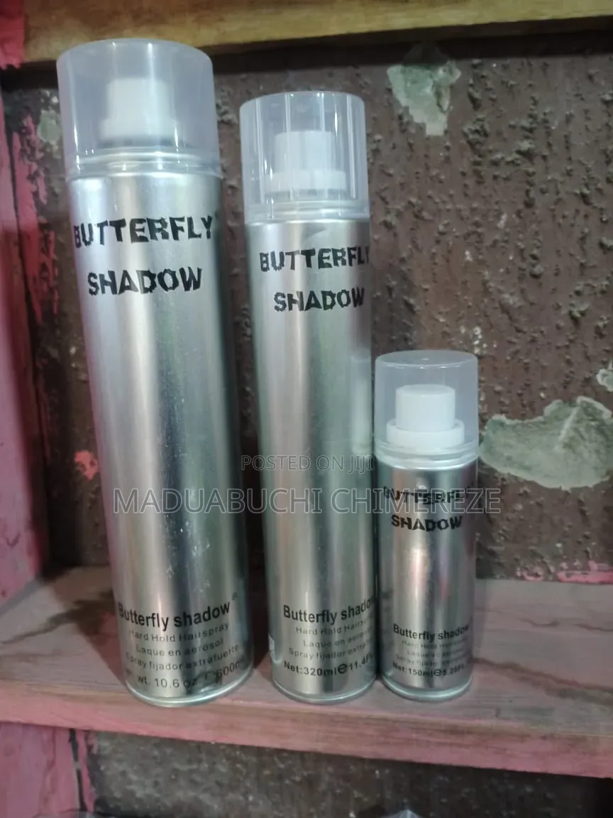 Butterfly Shadow Hair Spray