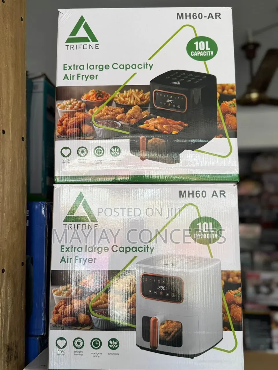 Trifone 10l Digital Air Fryer|Healthy Oil-Free Family Cooking