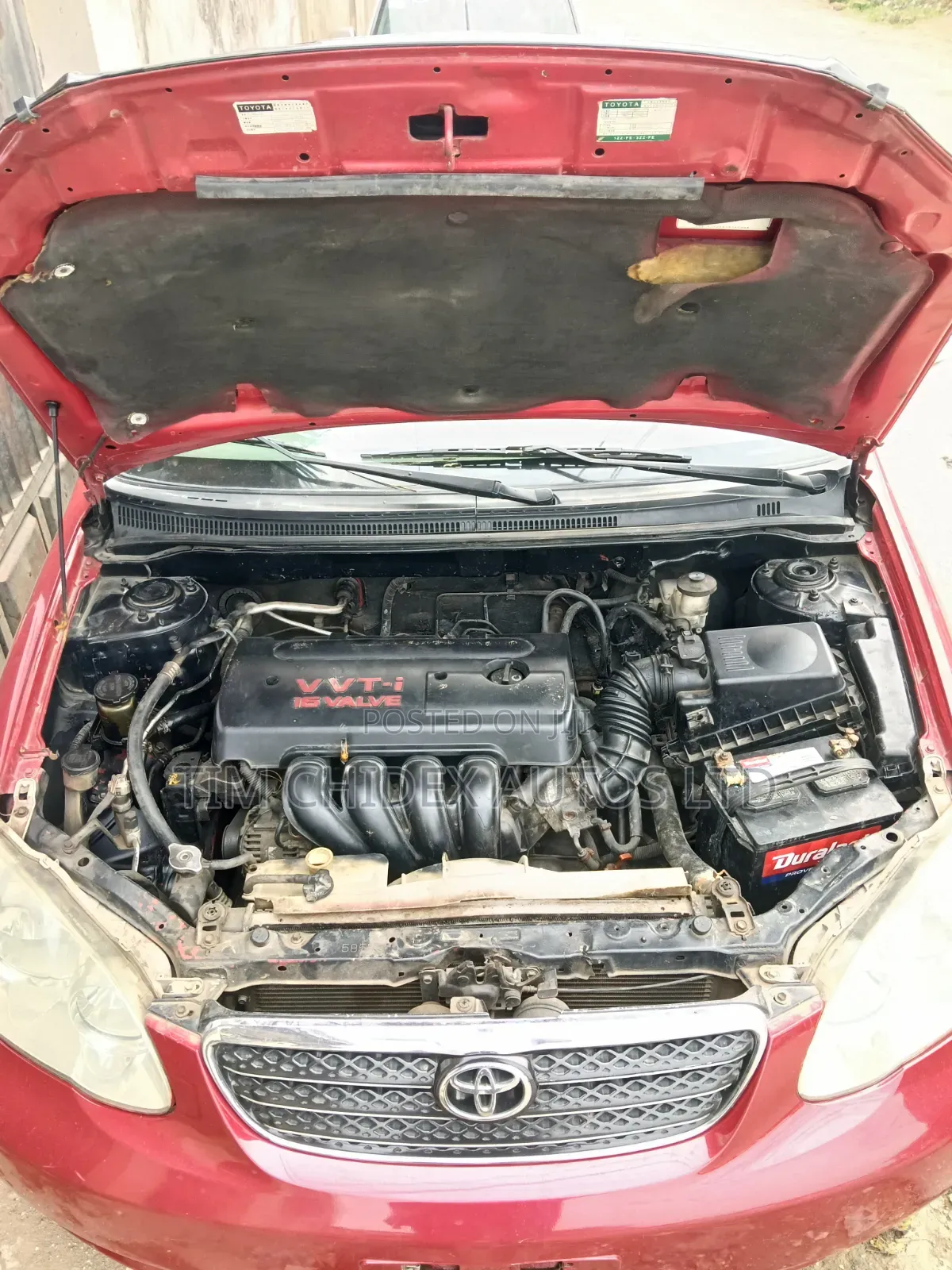 Toyota Corolla LE 2005 Red