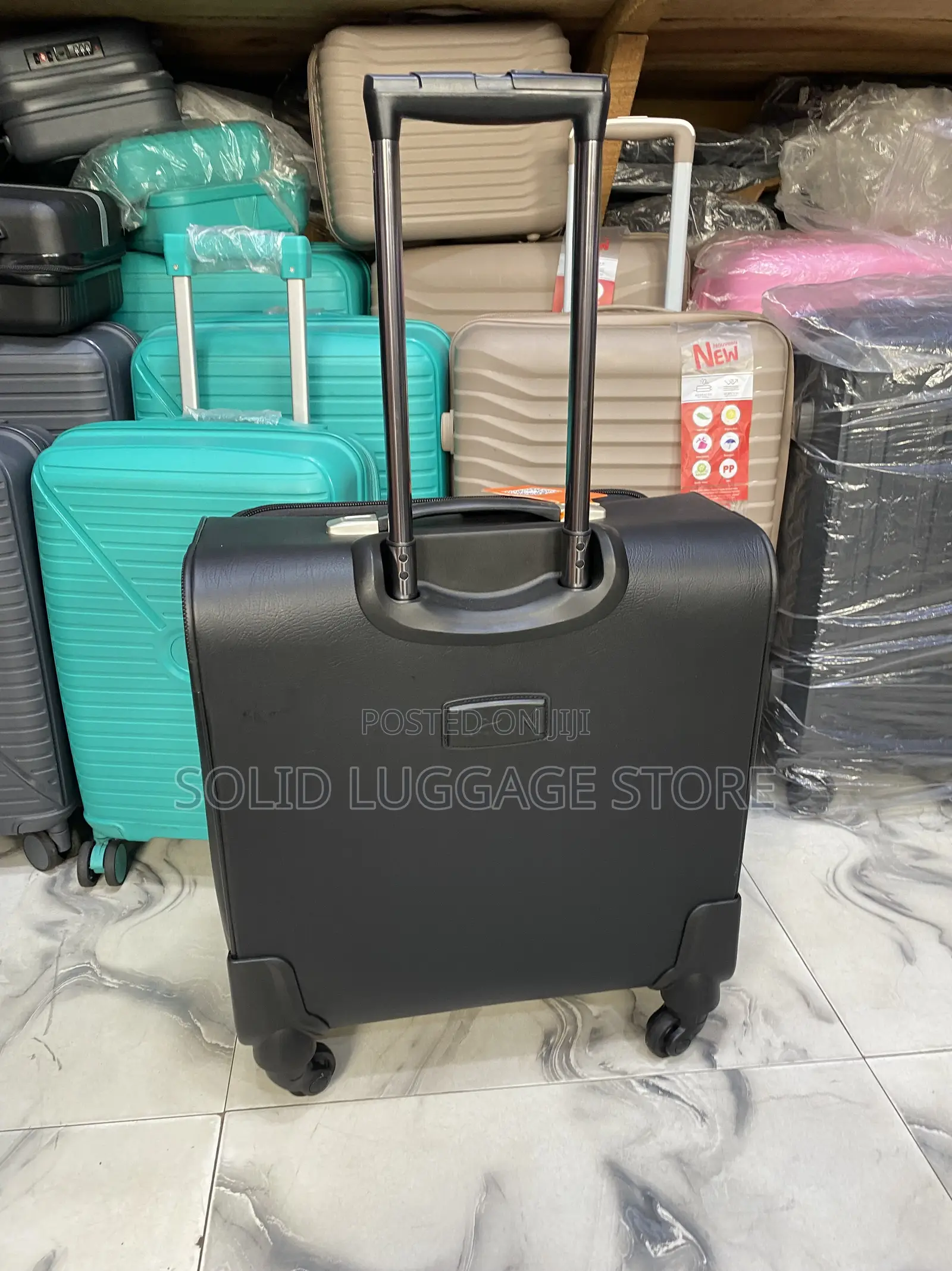 Leaves King Leather Hand Luggage Size