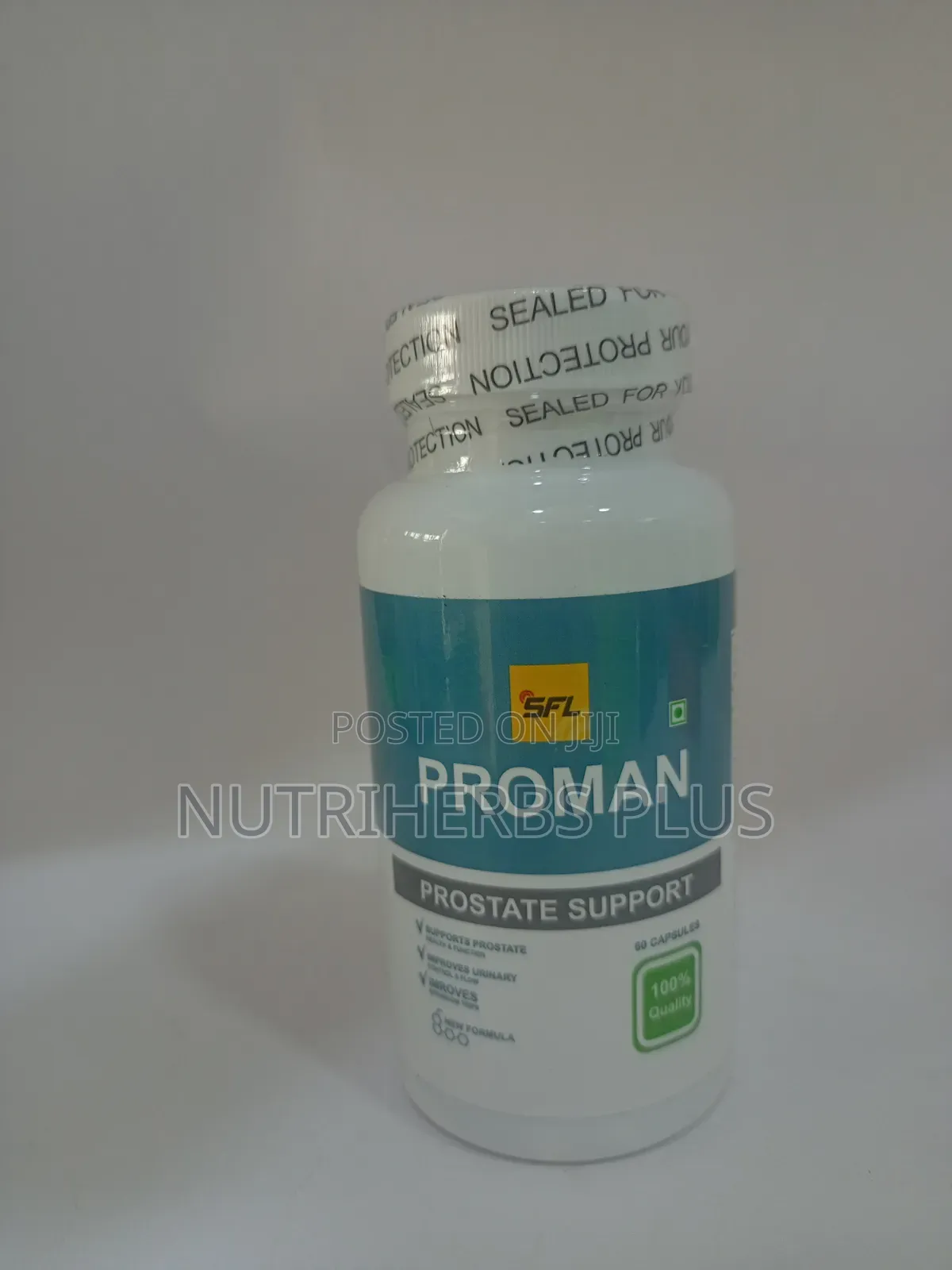 SLF Proman Capsules; Supports Strong Prostate Health Smooth Urine Flow