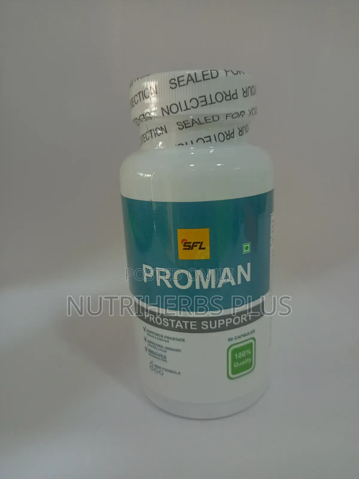 SLF Proman Capsules; Supports Strong Prostate Health Smooth Urine Flow