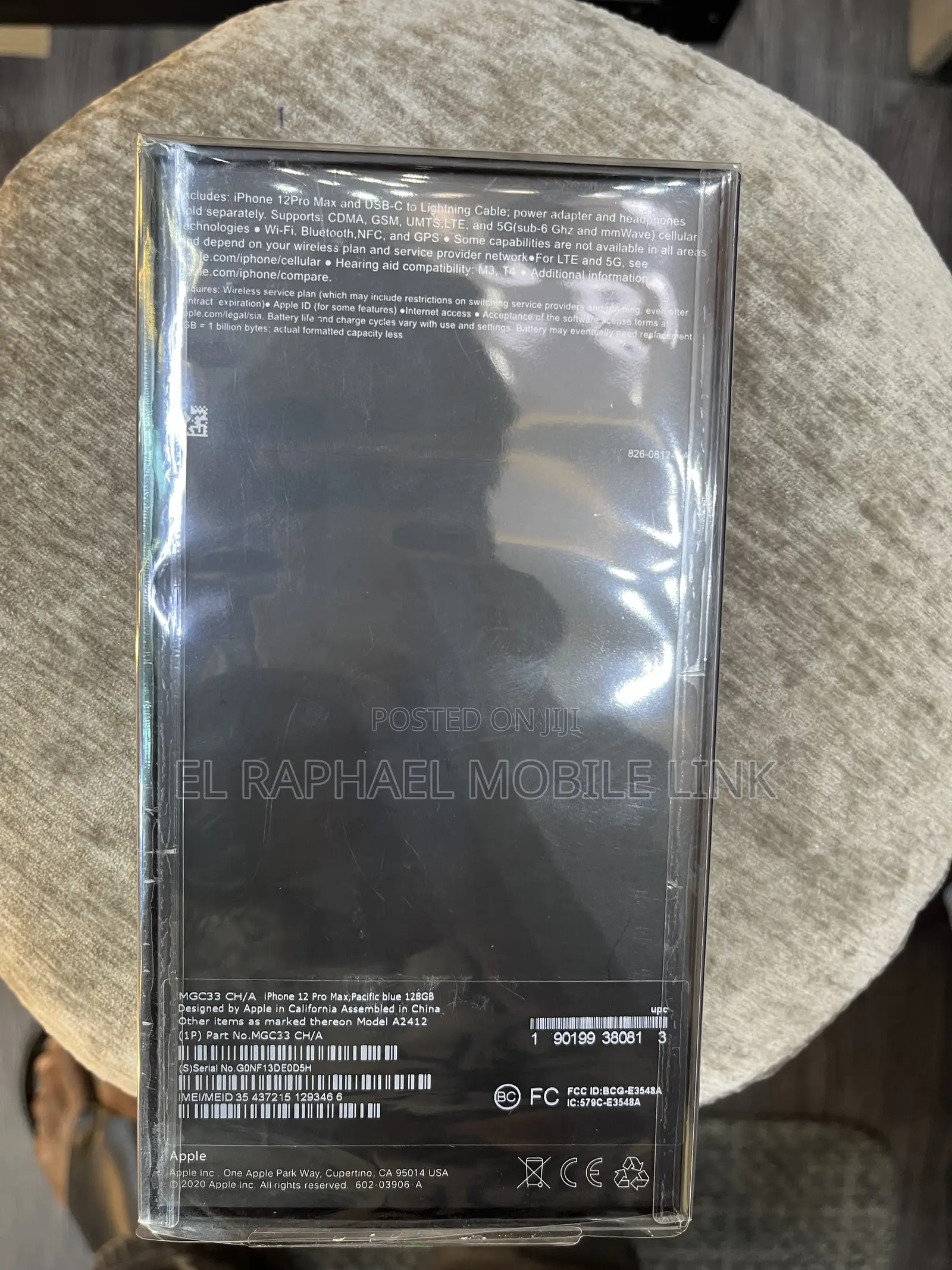New Apple iPhone 12 Pro Max 128 GB Black