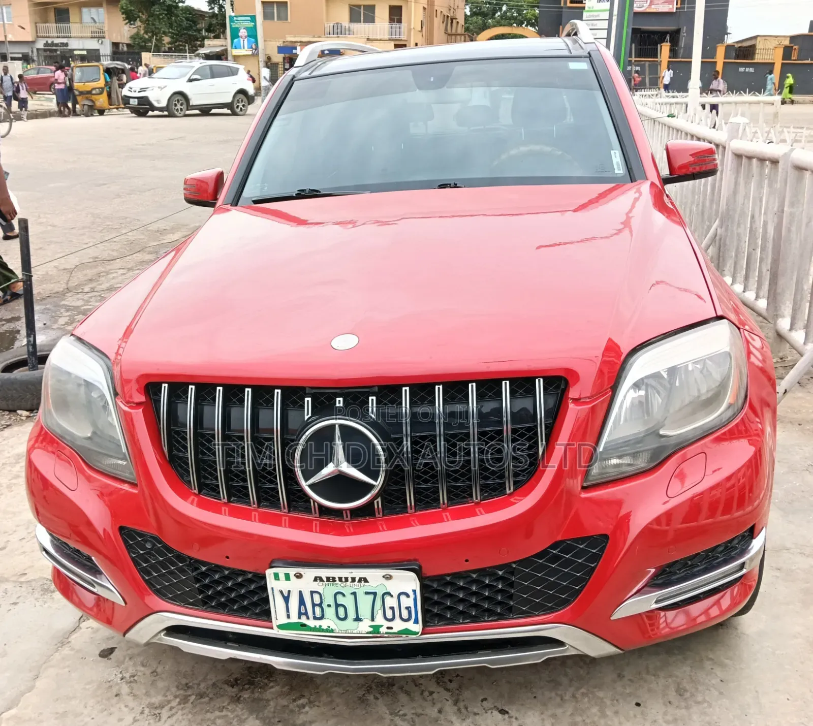 Mercedes-Benz GLK-Class 350 4MATIC 2010 Red